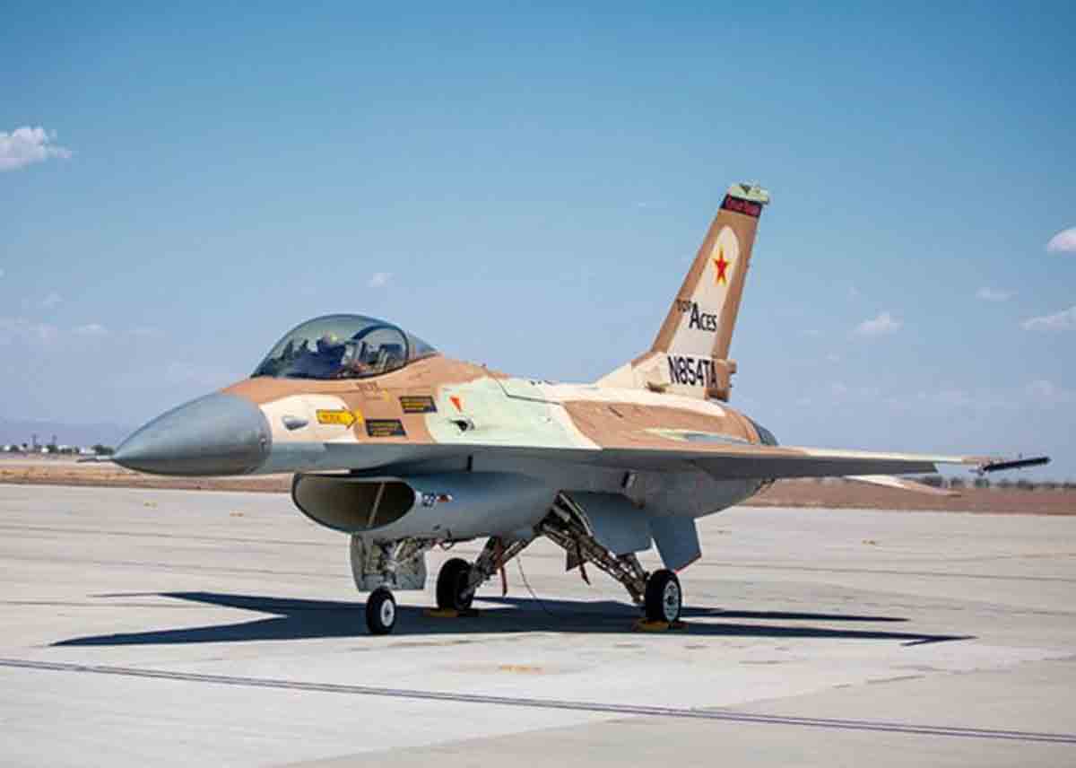 Caça F-16 civil recebe autorização de voo nos EUA. Foto: Divulgação