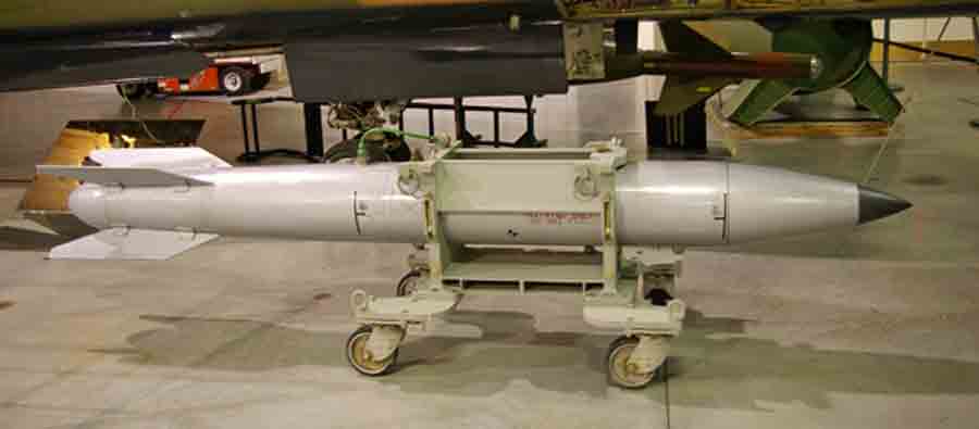 Bomba nuclear tática B61-12. Foto: Wikipedia