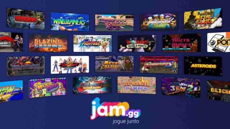 Jam gg plataforma de jogos retrô chega ao Brasil