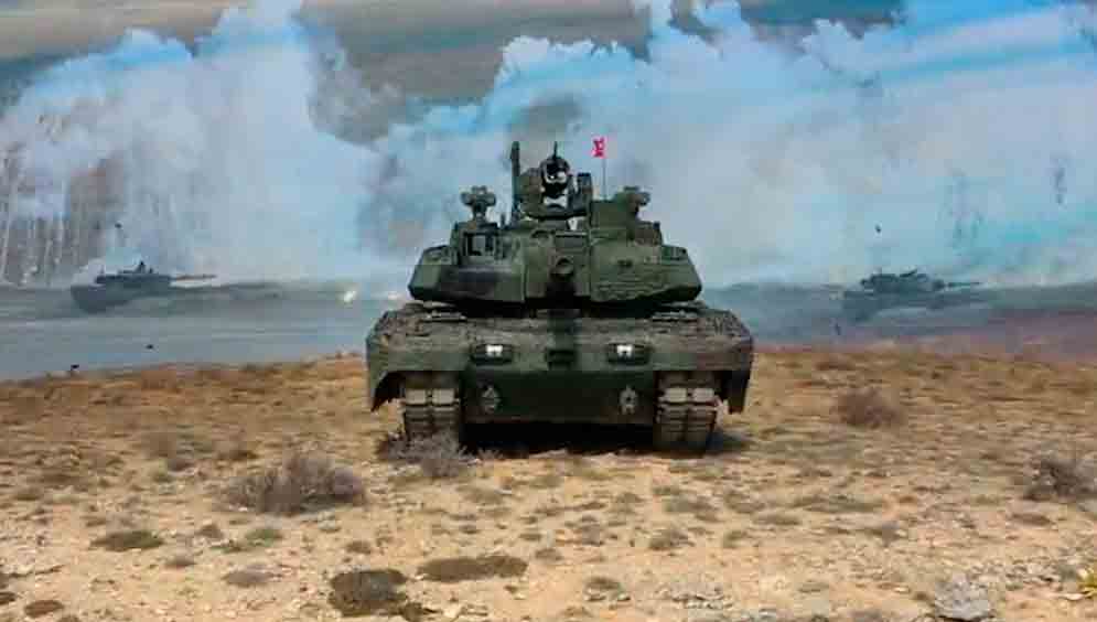 Video Shows Tests Of Turkey S New Altay Main Battle Tank