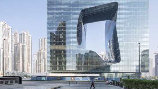 Hotel com núcleo oco será inaugurado em Dubai