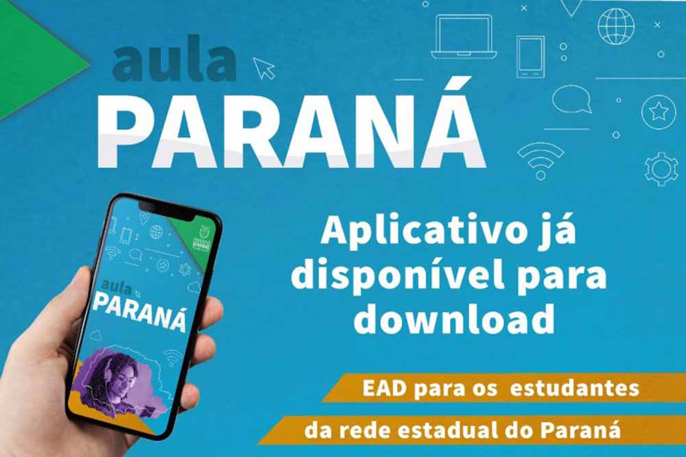 Aulas na rede estadual do Paraná começam nesta 2ª feira por aplicativo