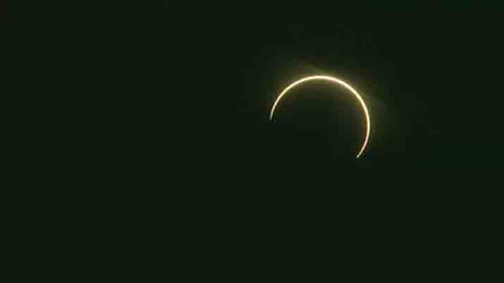 Primeiro eclipse solar de 2020 oferece imagens de um anel de fogo