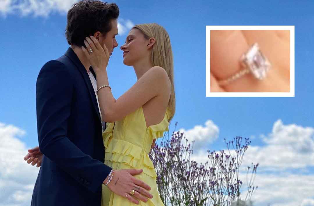 O anel de noivado de diamantes de Nicola Peltz com o filho de Beckham, custou mais de R$2.3 milhões