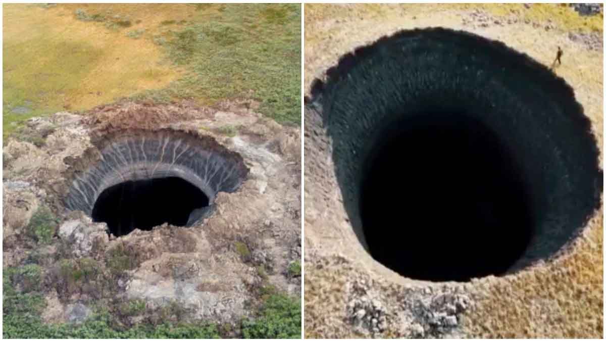 Nova cratera misteriosa aparece na Rússia