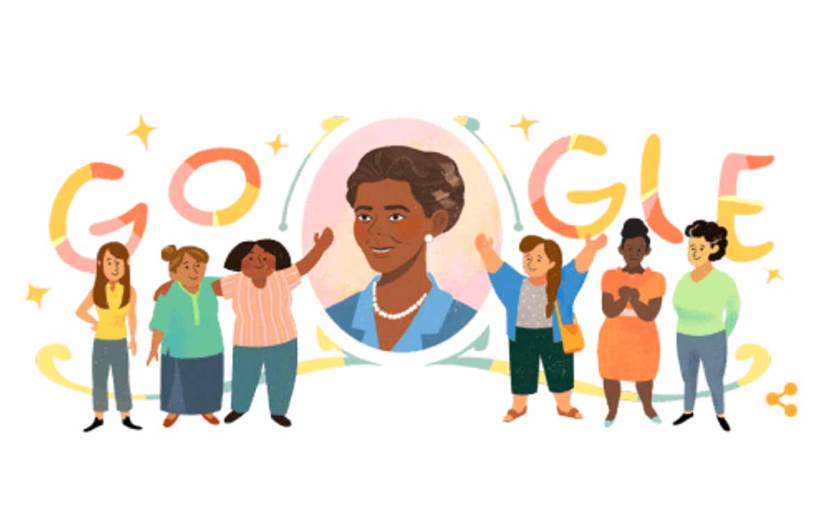 Google homenageia Laudelina de Campos Melo, ativista e pioneira do sindicato de trabalhadores domésticos no Brasil. Foto: Reprodução/ Google