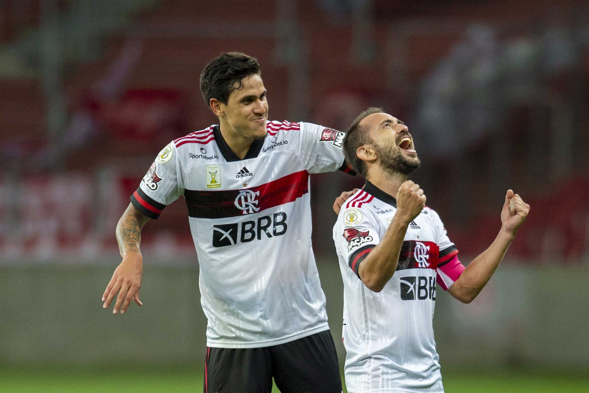 Nos acréscimos, Flamengo empata com Internacional no Beira-Rio. Foto: reprodução twitter