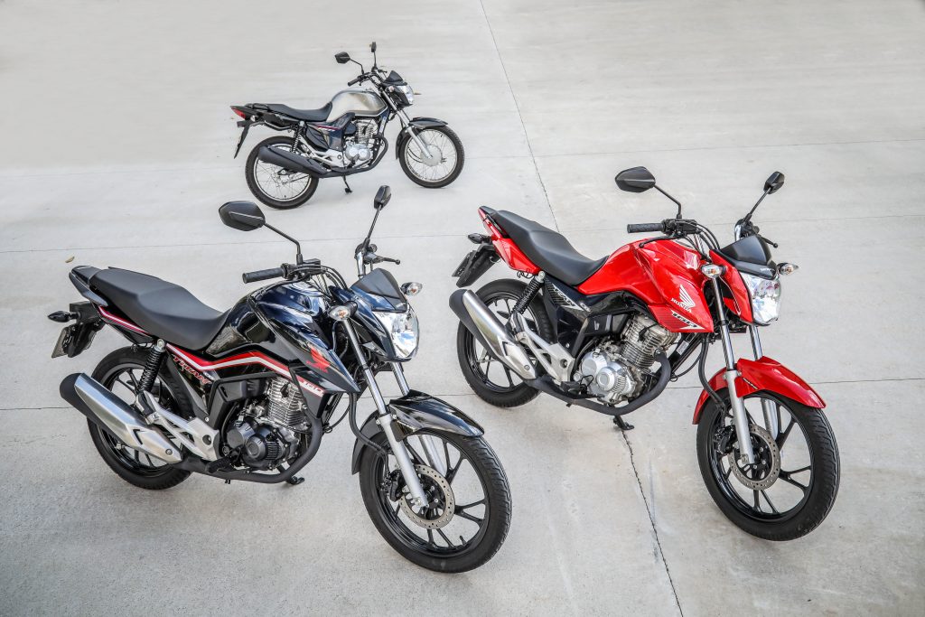 As 20 motos mais vendidas no Brasil em setembro. Foto: Divulgação