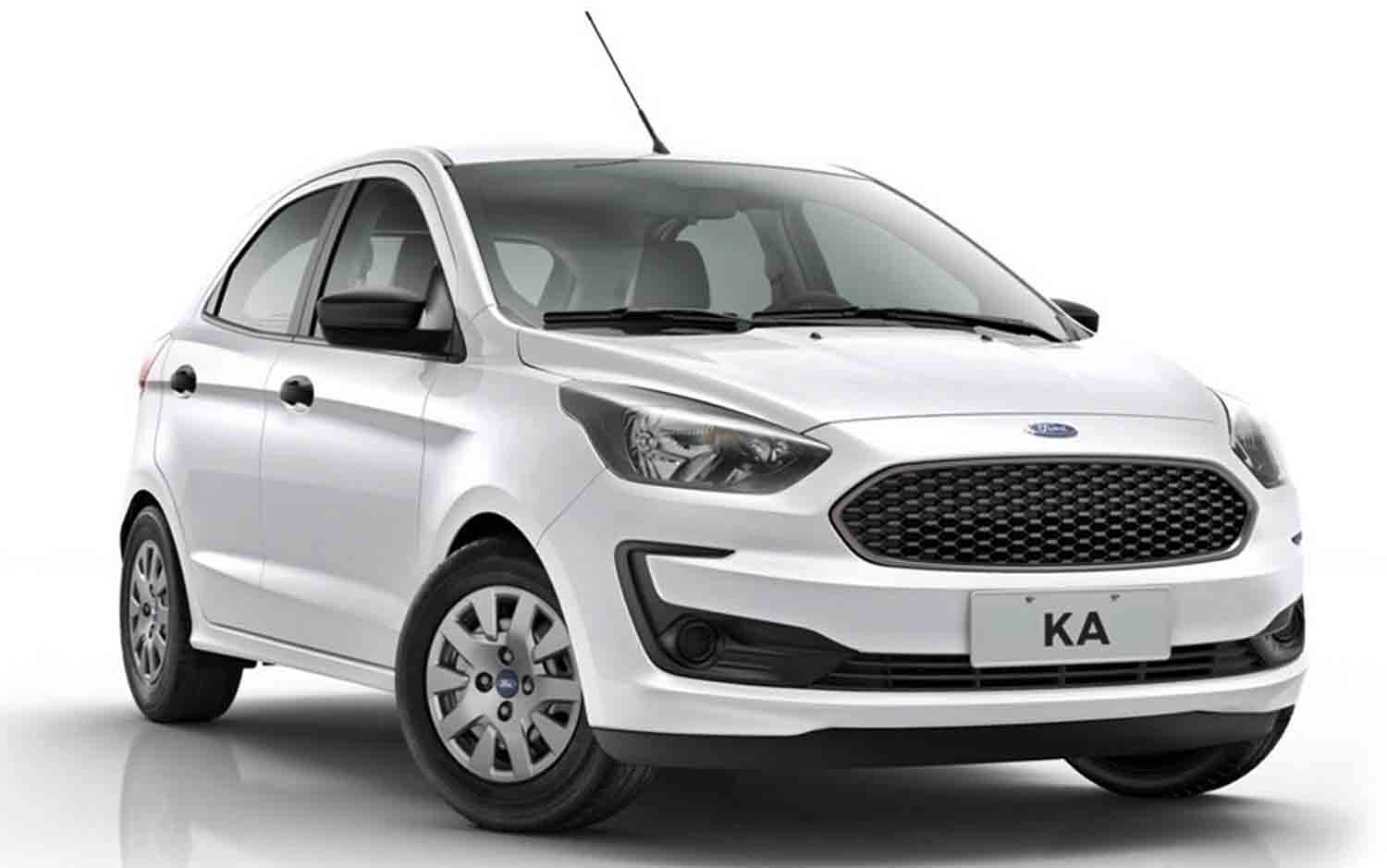 Black Friday Ford: Ka Hatch 1.0 S pode ser adquirido com entrada de R$9.900 e 60 parcelas de R$915. Foto: Divulgação