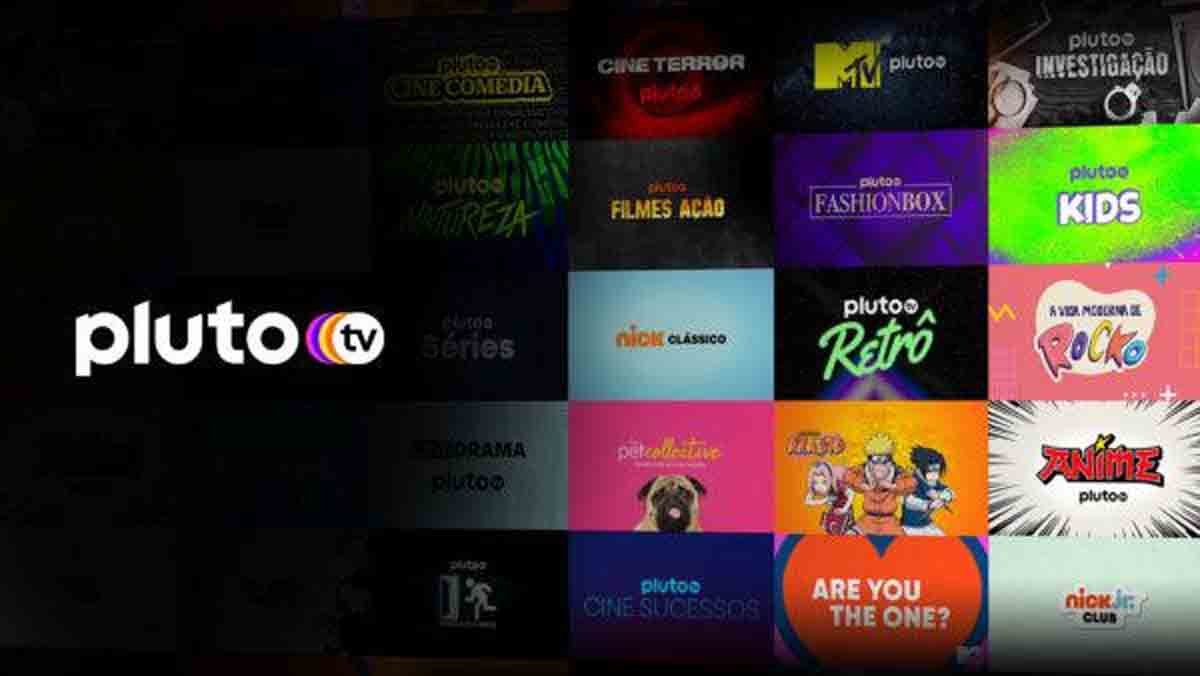 Pluto TV já está no ar, no Brasil. Foto: Reprodução