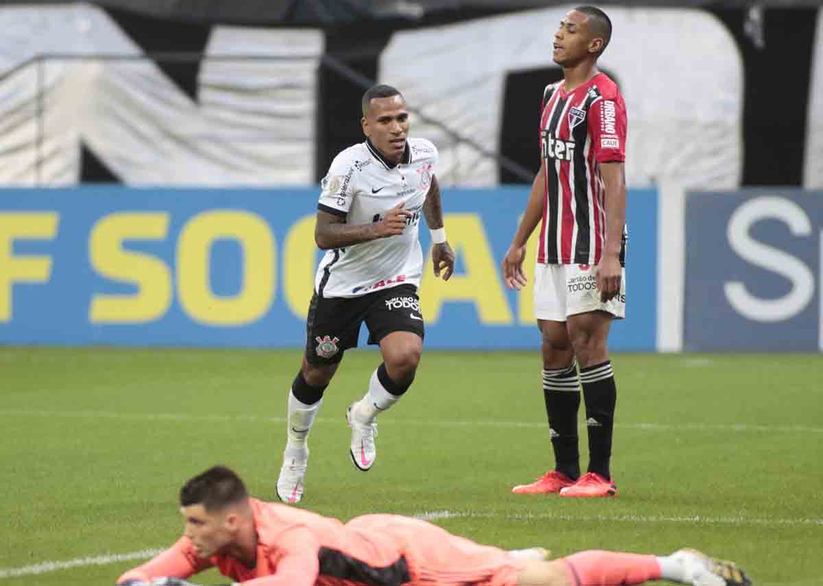 Corinthians é mais eficiente e vence líder São Paulo. Foto: Reprodução Twitter
