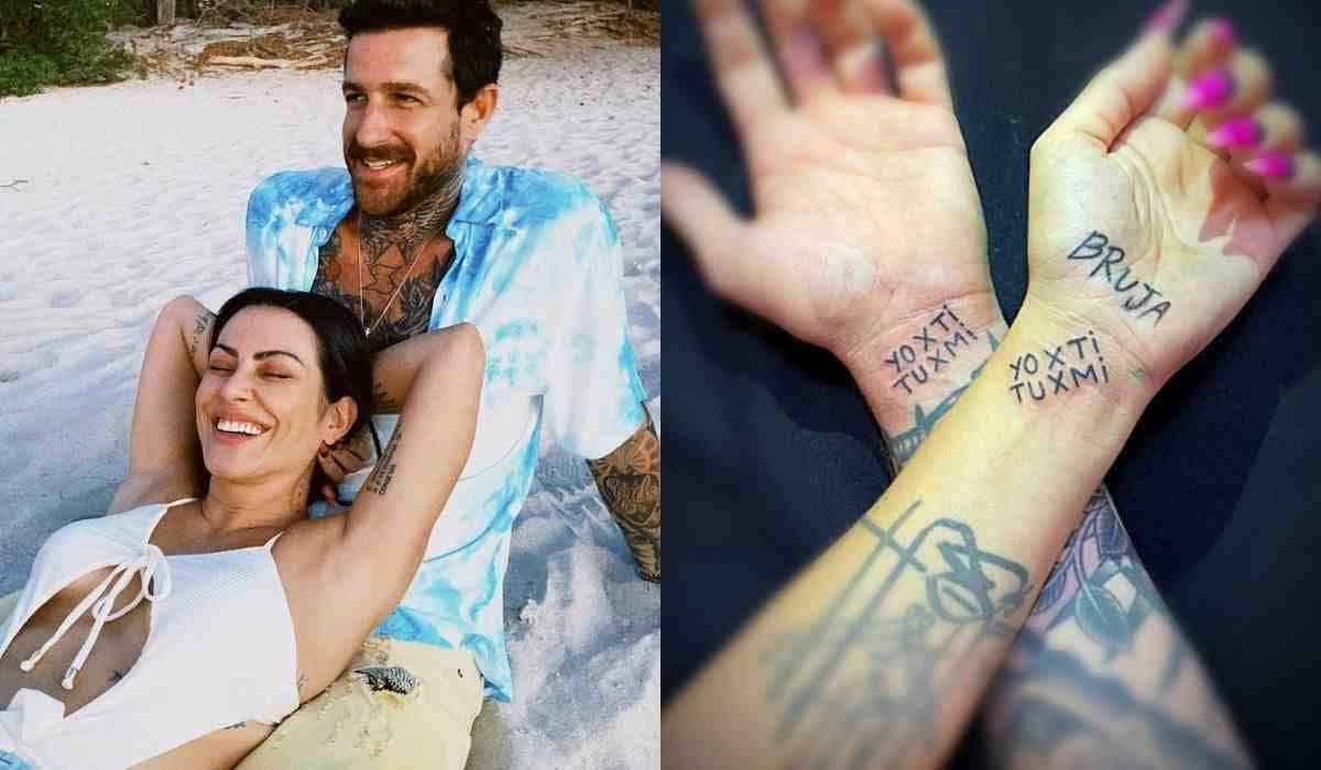 Cleo Pires faz tatuagem junto com o namorado: 'você e eu' (Foto: Reprodução/Instagram)