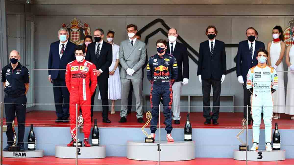 Verstappen vence em Mônaco e supera Hamilton no Mundial de Fórmula 1. Foto: Reprodução Twitter