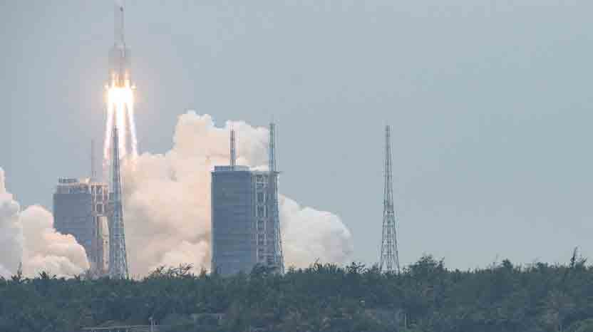 China conclui envio de nave de abastecimento para estação espacial. Foto: © China Daily