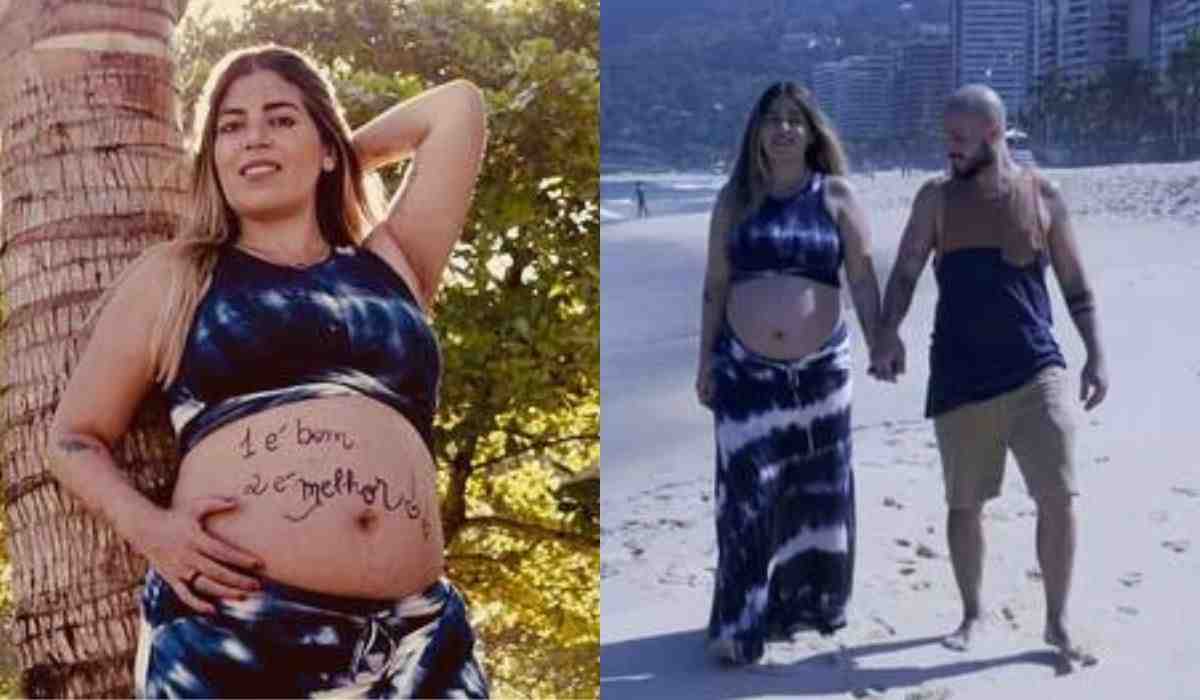 Grávida de gêmeas, Bruna Surfistinha ganha declaração do noivo (Foto: Reprodução/Instagram)