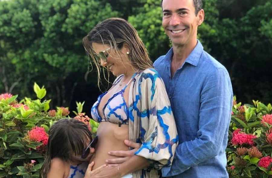 Ticiane Pinheiro e César Tralli anunciam gravidez: "Vida nova". Foto: Reprodução Instagram