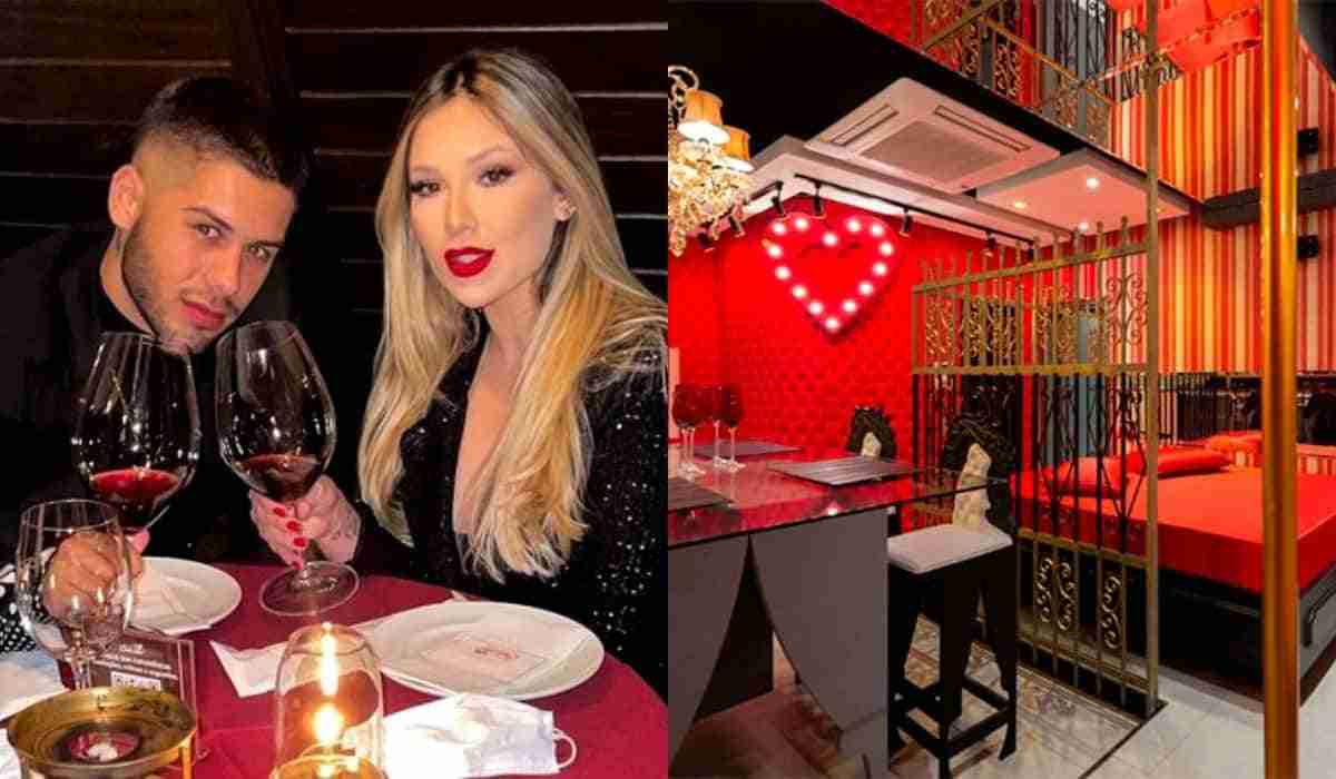 Virgínia e Zé Felipe celebram 1 ano de namoro em motel de luxo de SP