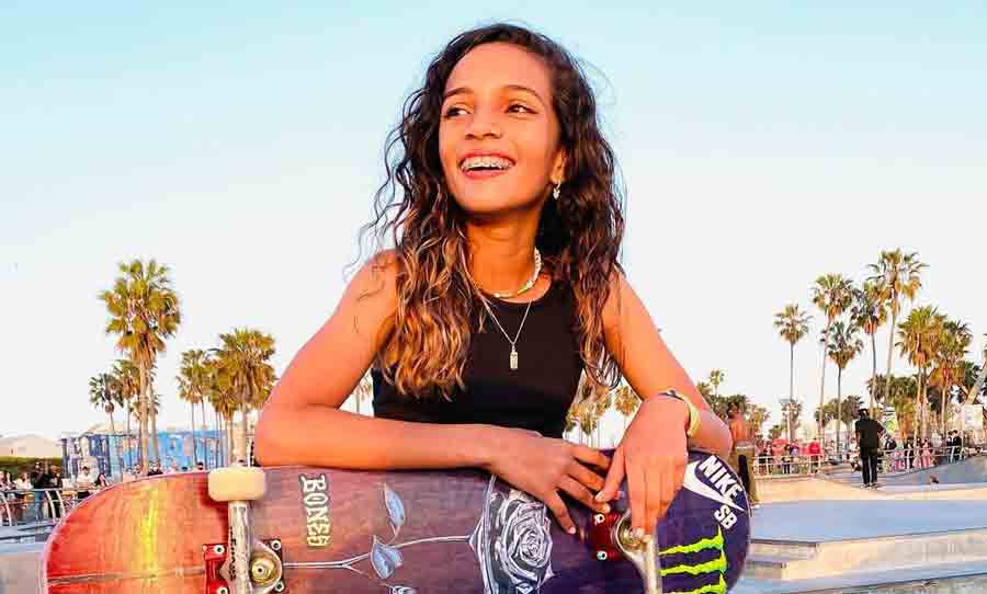 Skate: Rayssa Leal, de 13 anos, fatura bronze no Mundial de Street. Foto: Reprodução Instagram
