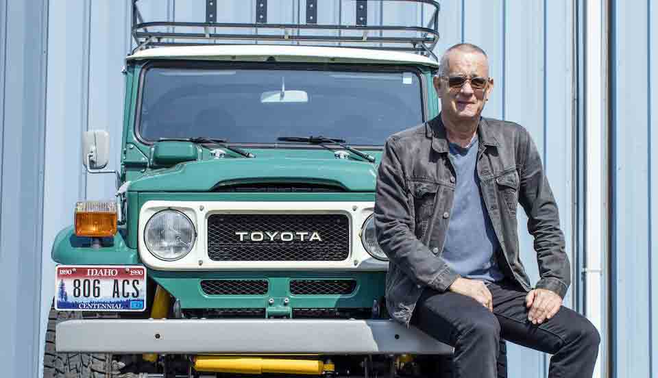 Toyota que pertenceu a Tom Hanks, vai a leilão por mais de R$ 600 mil. Foto: Bonhams