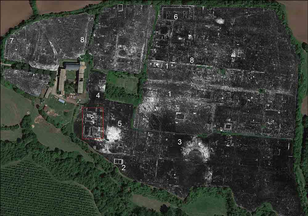 Radar revela cidade romana escondida debaixo da terra
