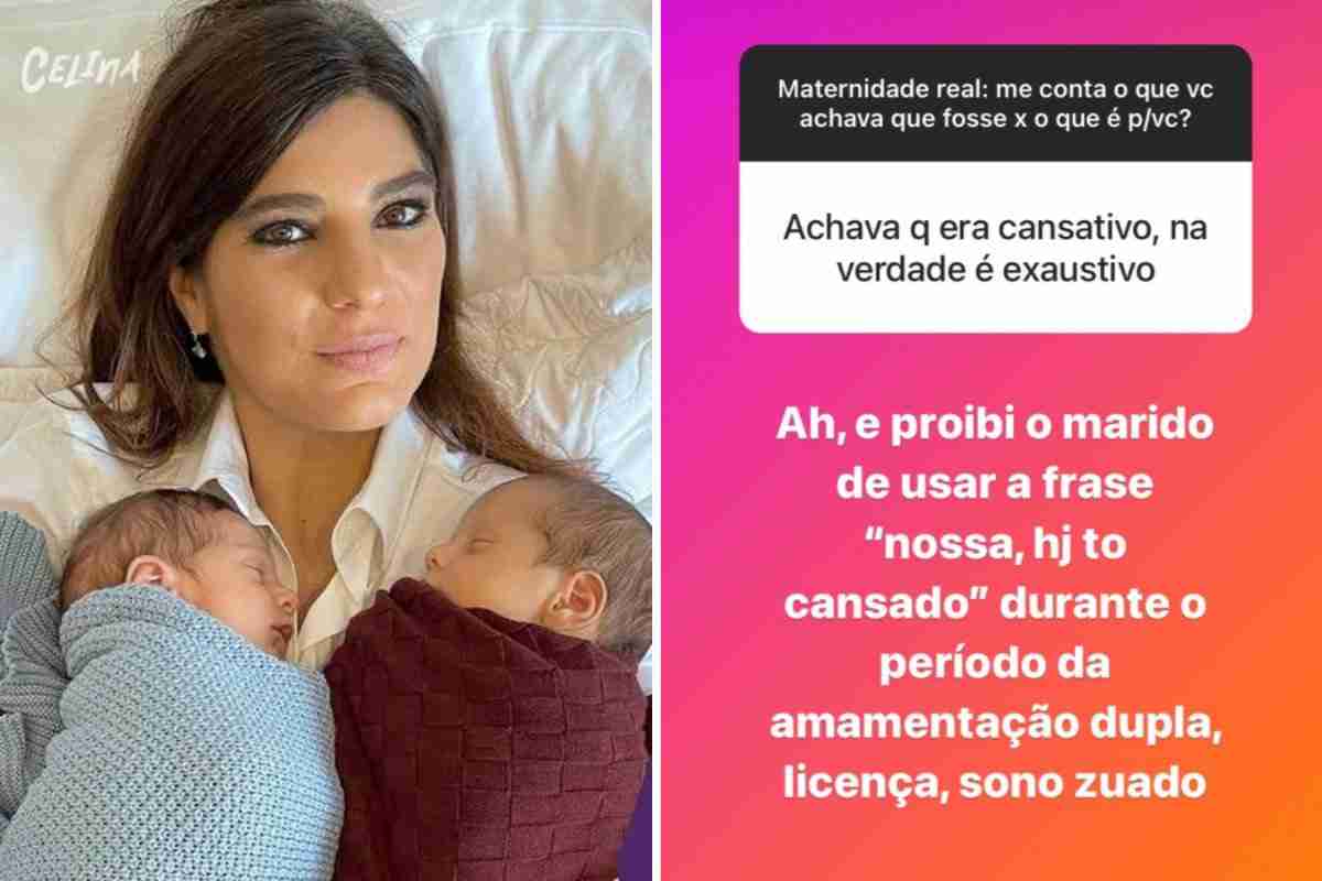 Andreia Sadi conta como é ser mãe de primeira viagem: "Tem manual, não" (Foto: Reprodução/Instagram)