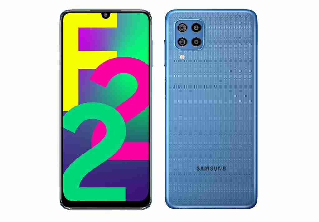 Samsung Galaxy F22 é revelado com bateria de 6.000 mAh