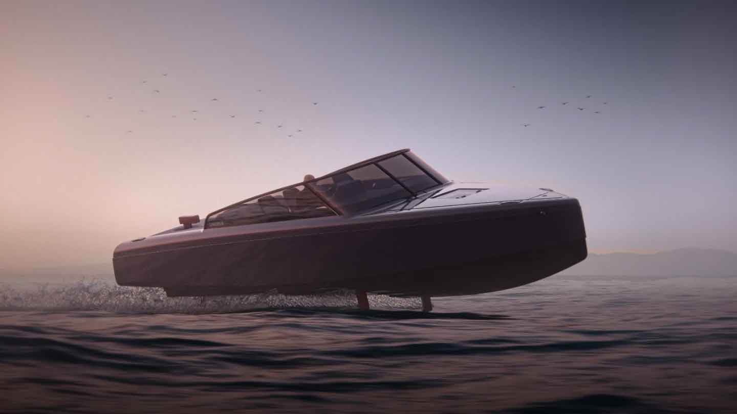 Barco voador elétrico promete a maior autonomia da história. Foto: Divulgação