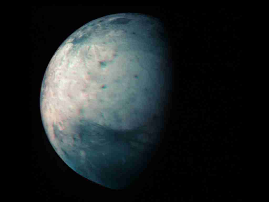 Sonda Juno completa 10 anos de missão com foto da maior lua de Júpiter