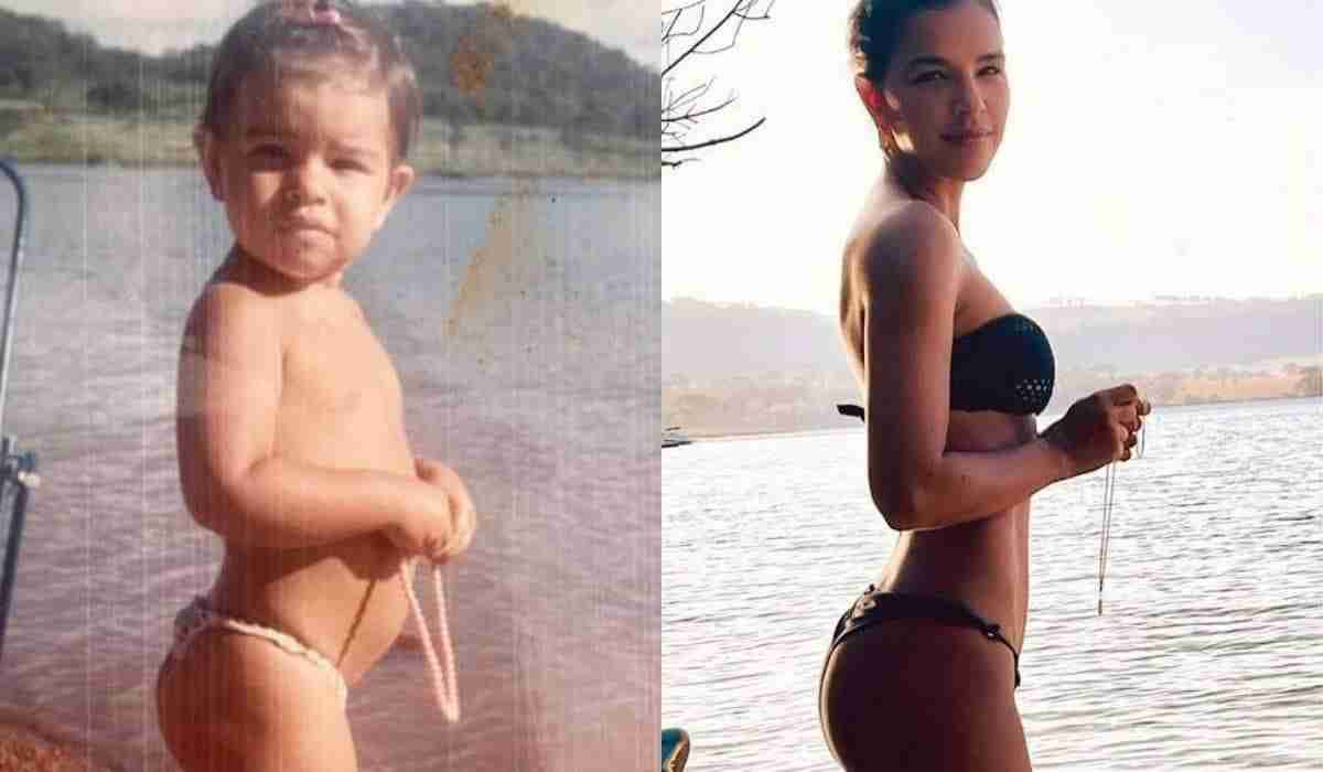 Mariana Rios repete clique da infância: ‘o que mudou’ (Foto: Reprodução/Instagram)Mariana Rios repete clique da infância: ‘o que mudou’ (Foto: Reprodução/Instagram)
