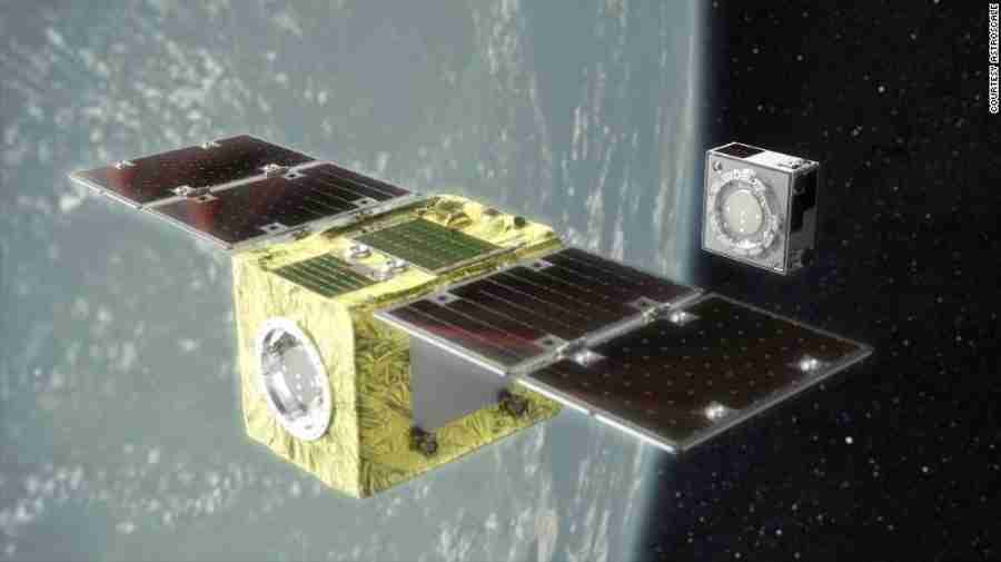 Satélite vai usar ímãs para capturar lixo espacial