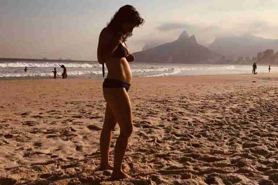 Georgiana Góes anuncia gravidez: “Tem vida aqui” (Foto: Reprodução/Instagram)