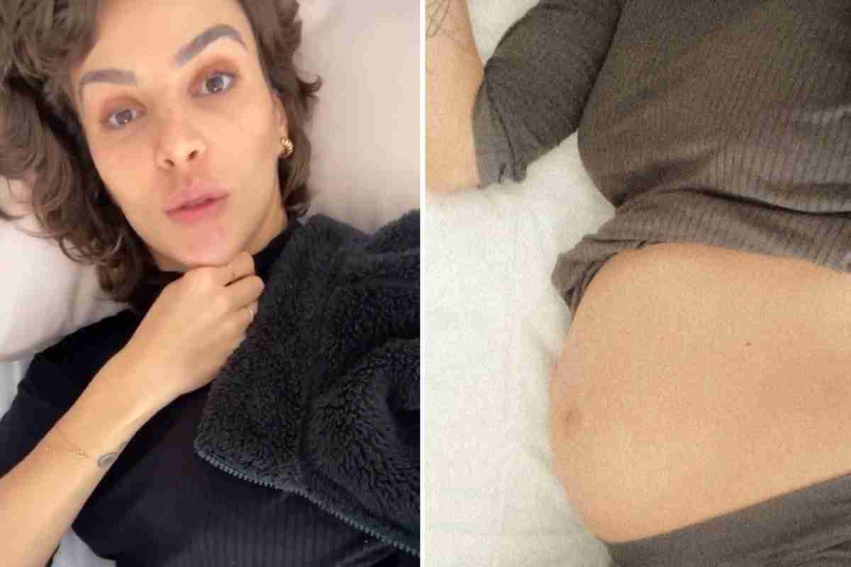 Monica Benini exibe barriga na reta final da gravidez: “Falta pouco” (Foto: Reprodução/Instagram)