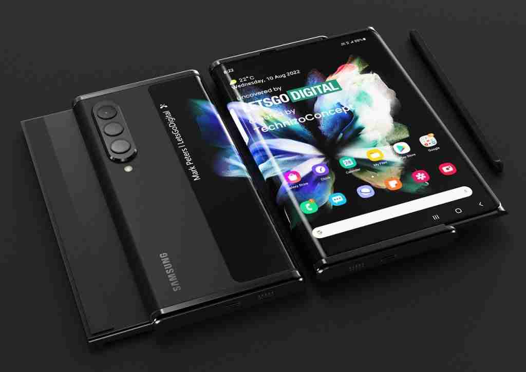 Samsung planeja celular com tela enrolável
