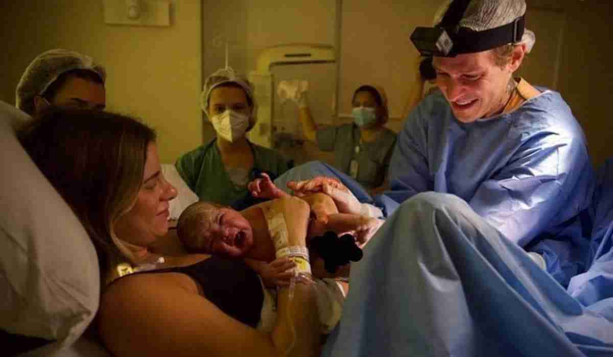 Nasce o segundo bebê de Shantal e Matheus Verdelho: ‘que emoção’ (Foto: Reprodução/Instagram)