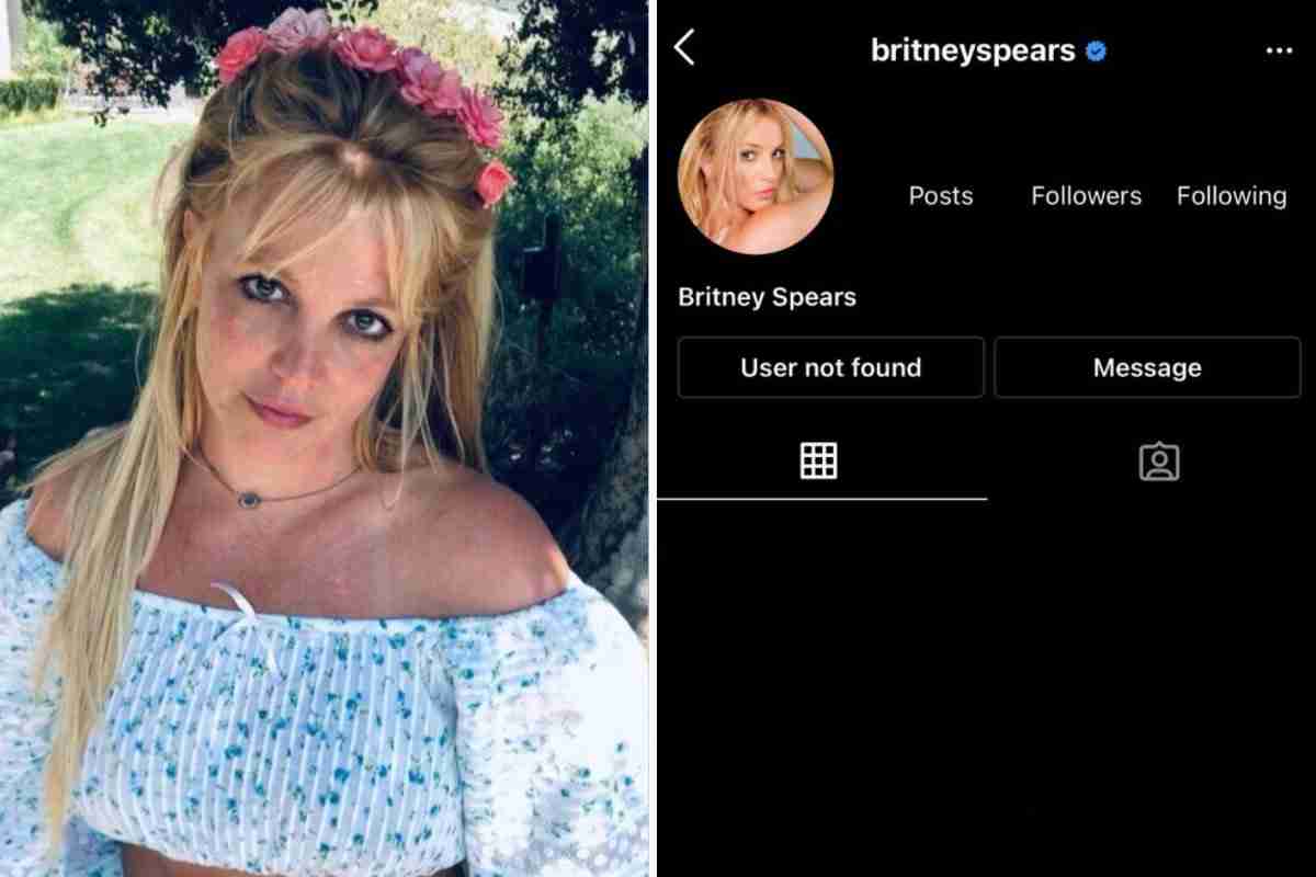  Perfil de Britney Spears no Instagram é desativado após anúncio de noivado  Perfil de Britney Spears no Instagram é desativado após anúncio de noivado (Foto: Reprodução/Instagram)