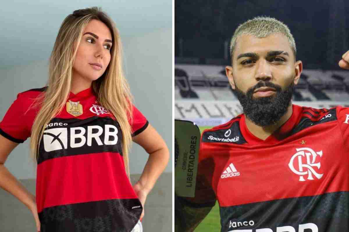 Carol Portaluppi se irrita com "ship" com Gabigol e manda recado para torcida do Flamengo (Foto: Reprodução/Instagram)