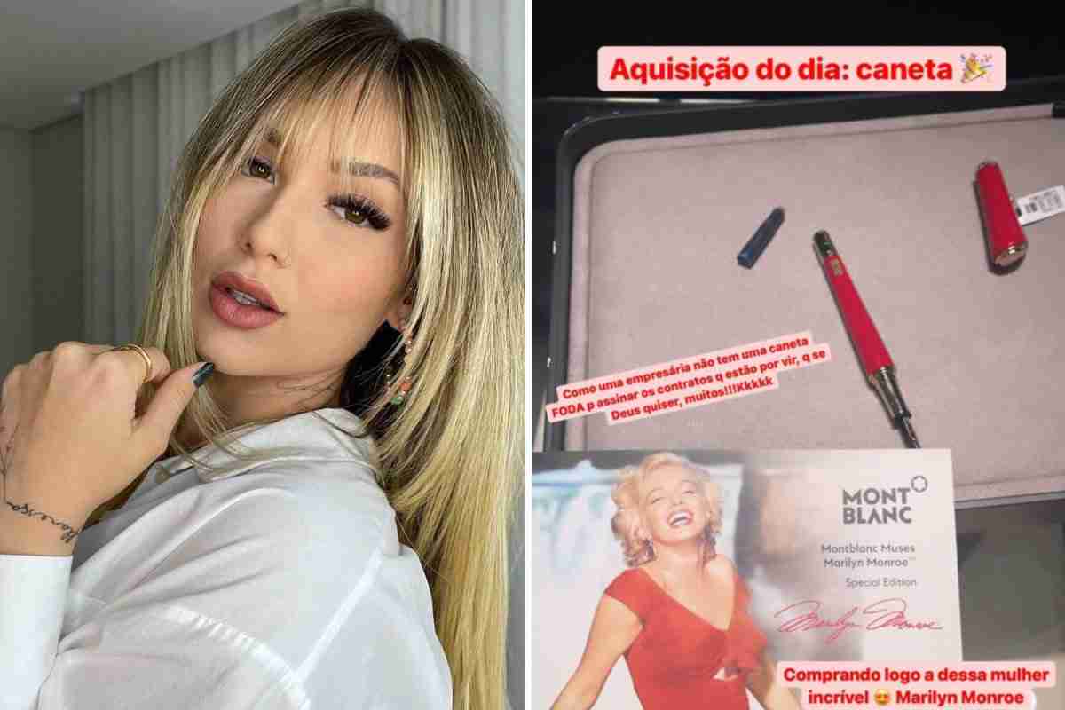 Virginia Fonseca compra caneta de R$ 5.722 (Foto: Reprodução/Instagram)
