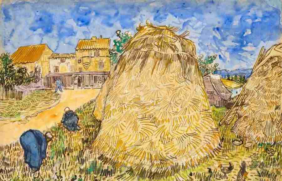 Van Gogh pintou a cena em 1888 depois de se retirar para o interior da Franca. Credito Christies Images Ltd. 2021 e1634665771541