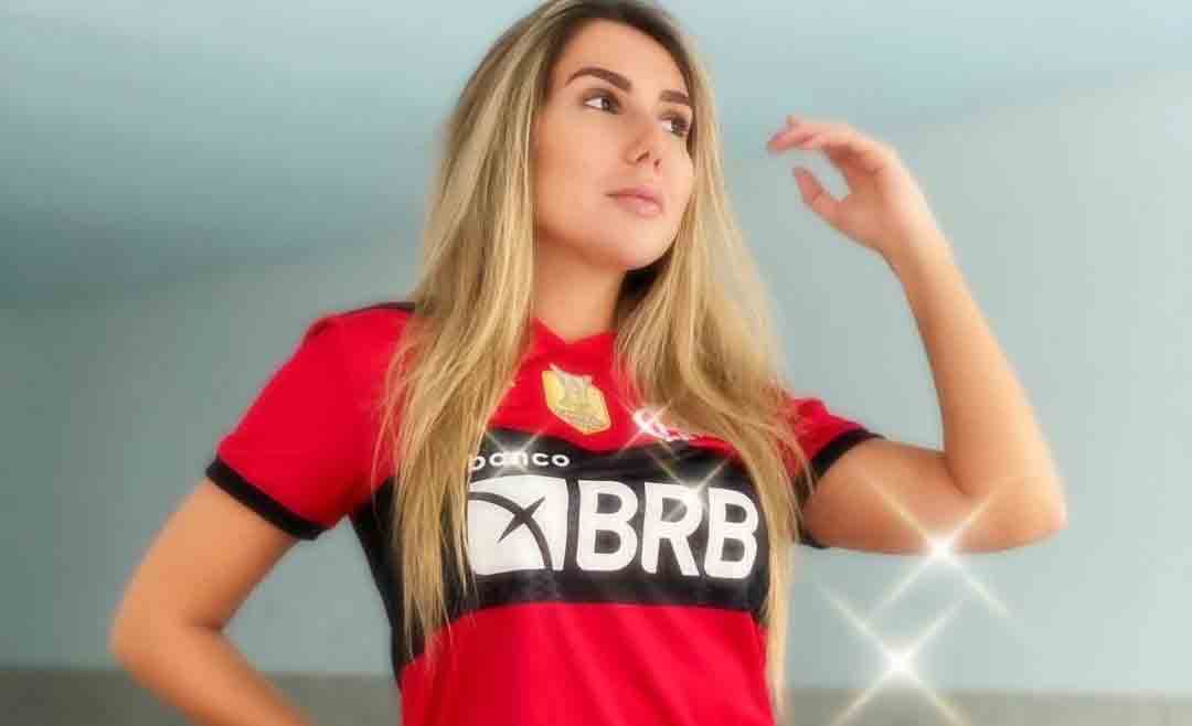 Carol Portaluppi, torcedora do Flamengo
