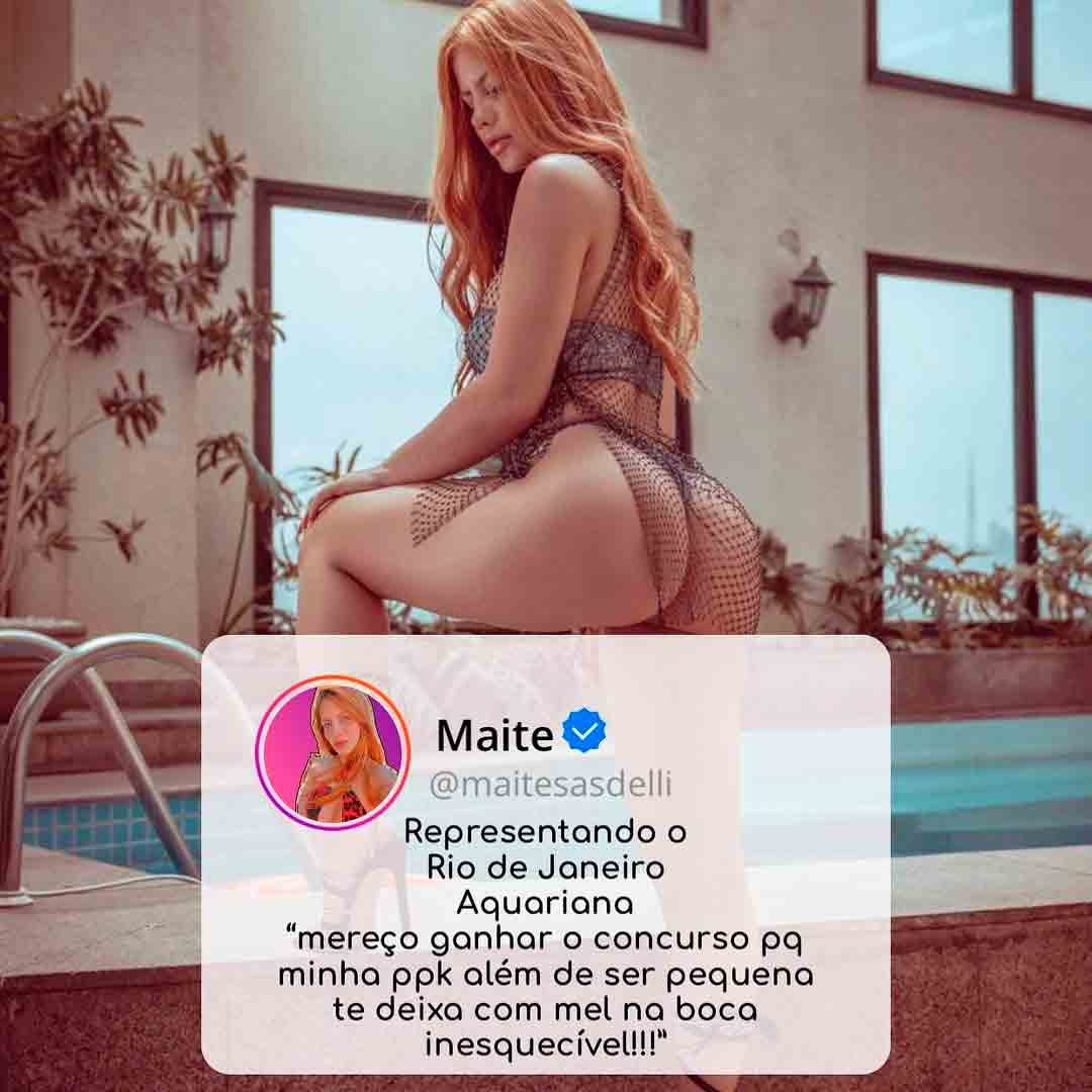Conheça Maitê, eleita a dona da pepeka mais bonita do Brasil. Foto: Reprodução Instagram