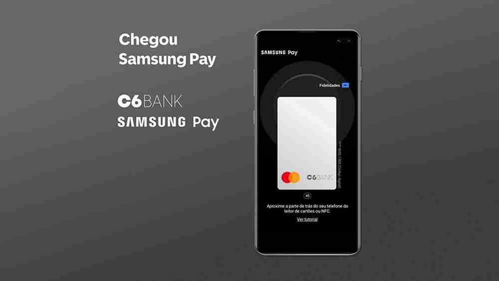 Samsung Pay expande cobertura para o C6 Bank