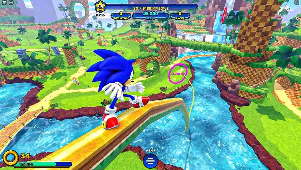 Sonic the Hedgerog chega na plataforma Roblox