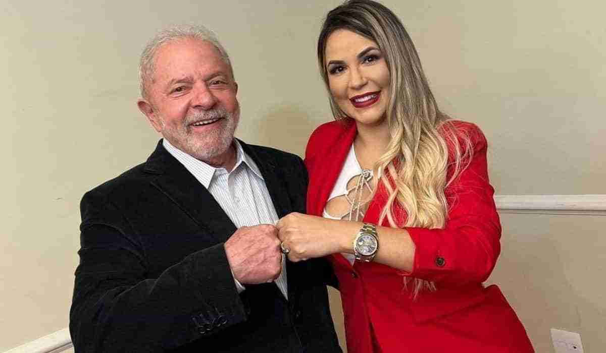 Deolane Bezerra se encontra com Lula: ‘a luta não pode parar’ (Foto: Reprodução/Instagram)