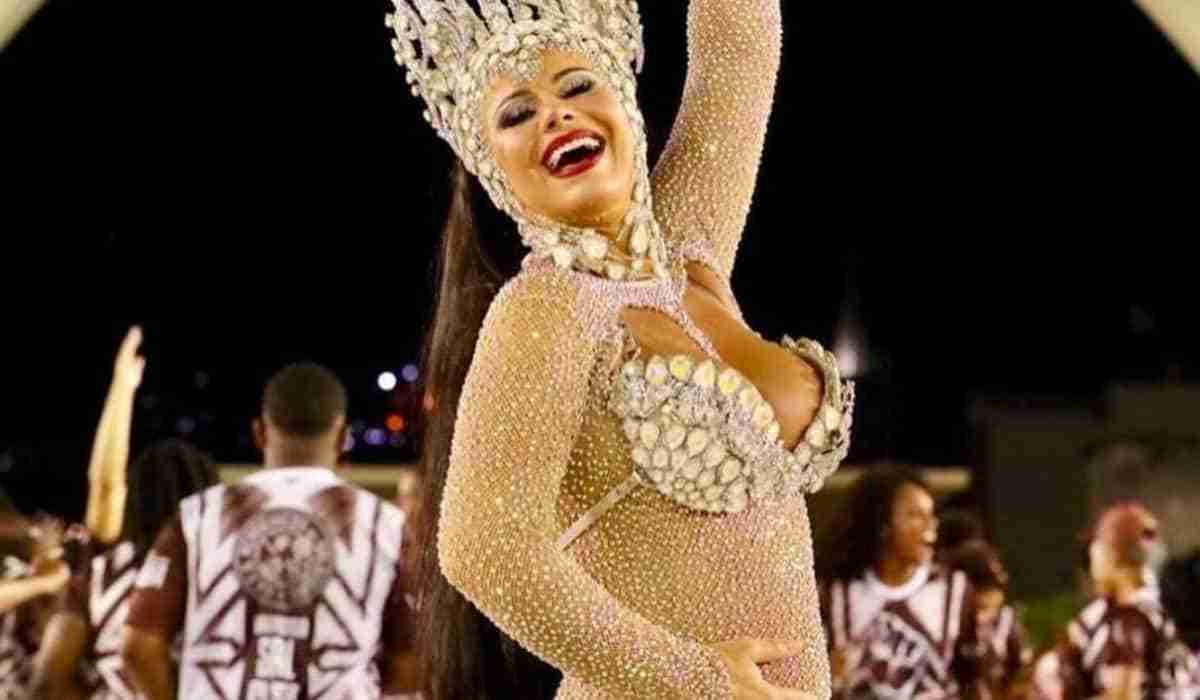 Viviane Araújo celebra gravidez no Carnaval: ‘meu sonho desfilar grávida’ (Foto: Reprodução/Instagram)