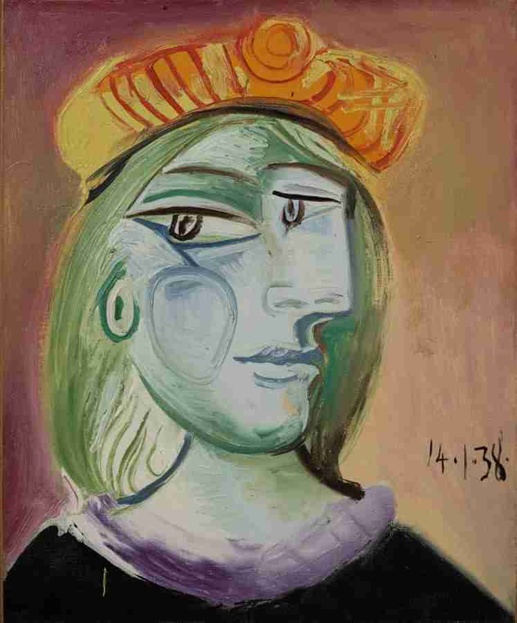 Outro retrato feito por Picasso de Walter. Foto: Divulgação/ Sotheby’s