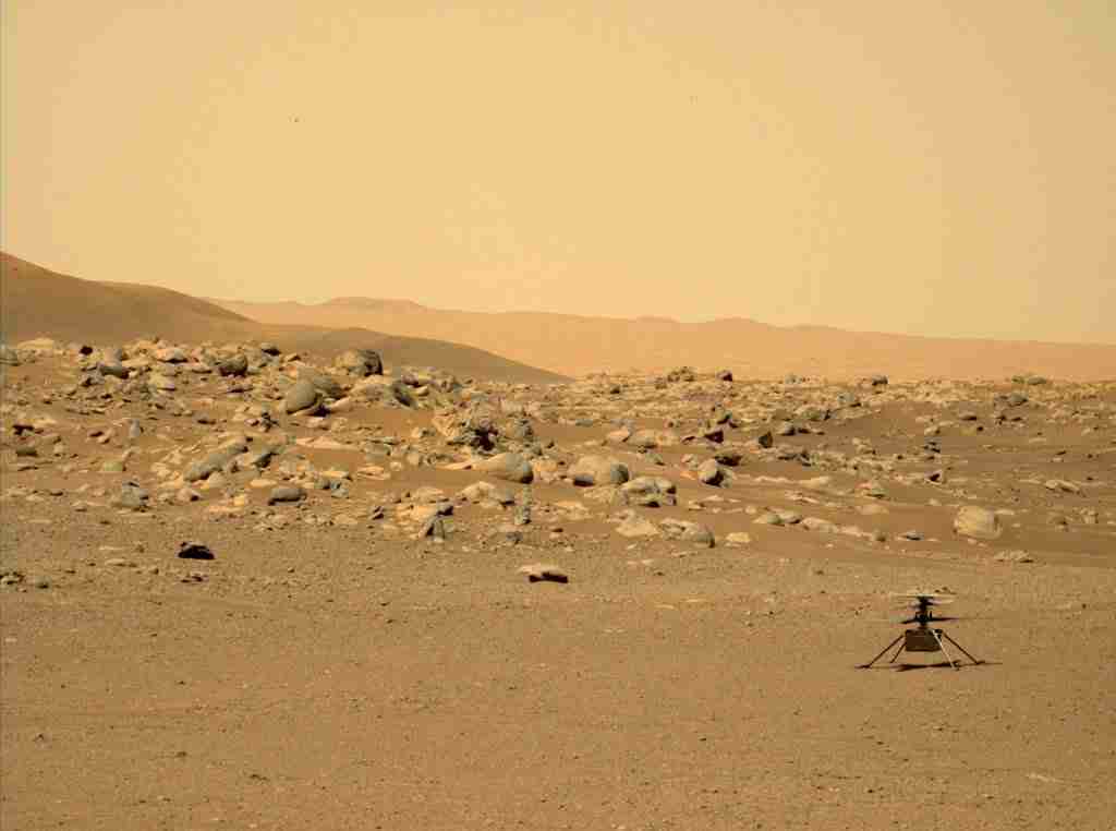 Ingenuity fica perdido em Marte e dá susto na Nasa