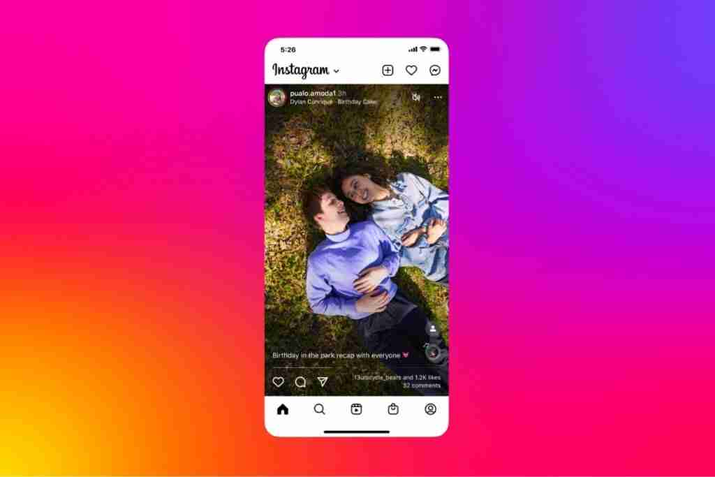 Instagram inicia testes com feed de “tela cheia”