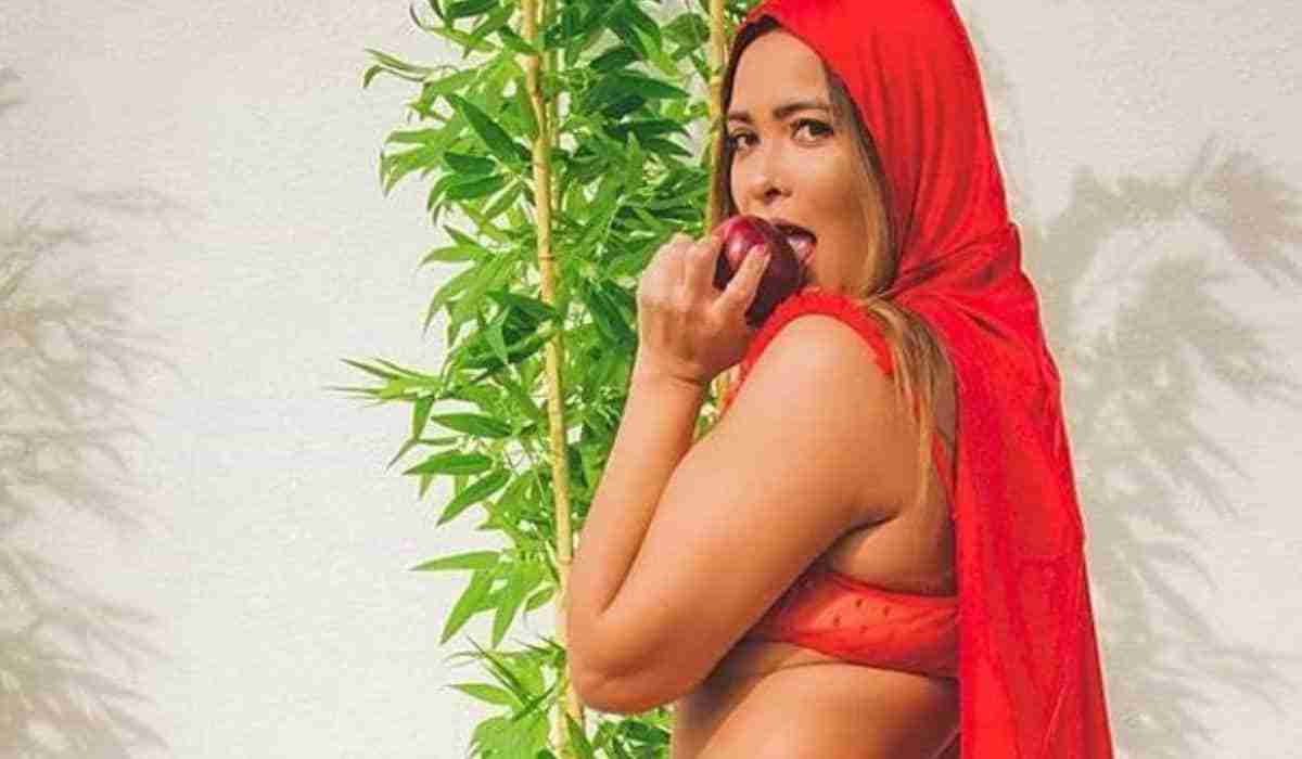 Geisy Arruda posa em ensaio sexy de ‘Chapeuzinho Vermelho’ (Foto: Reprodução/Instagram)