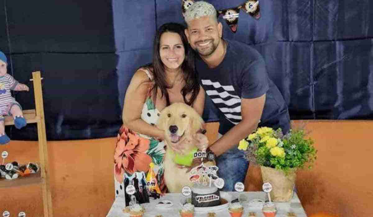 Viviane Araújo celebra 1 aninho de seu cachorro Dom com festinha (Foto: Reprodução/Instagram)