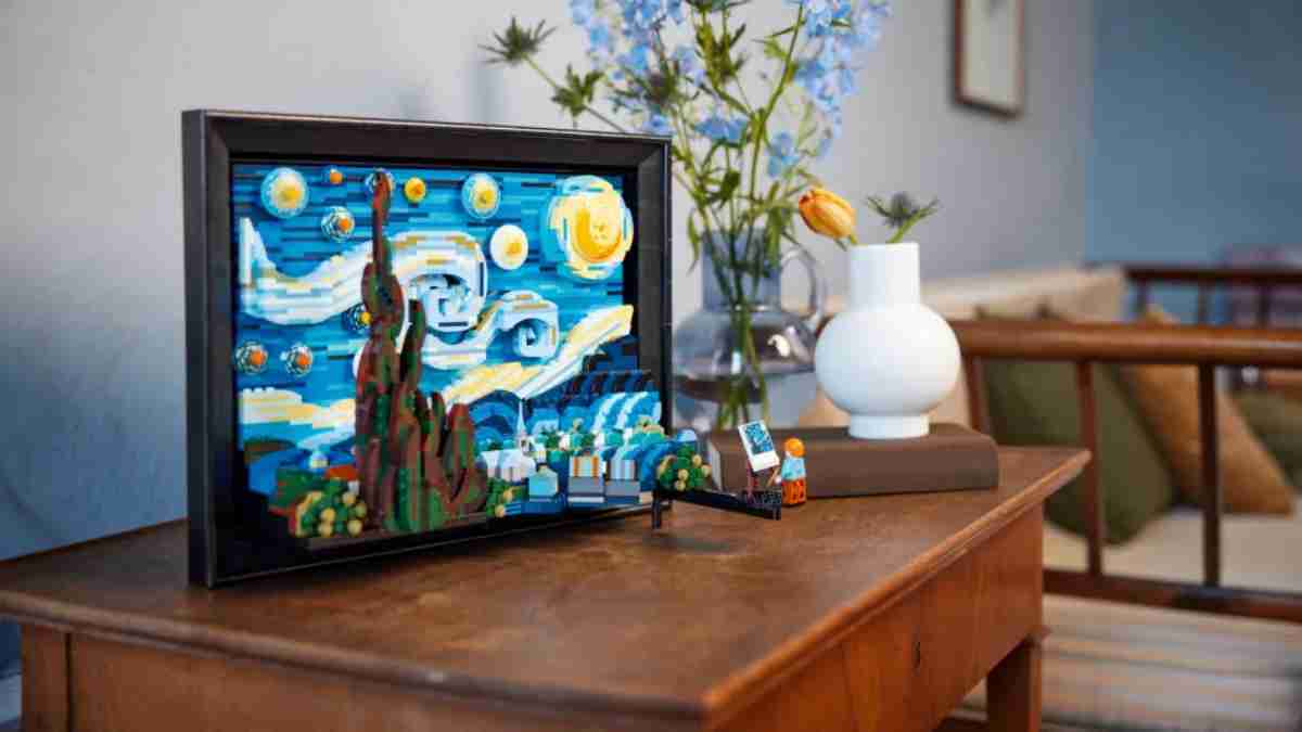 Noite Estrelada de Van Gogh ganha versão 3D da LEGO